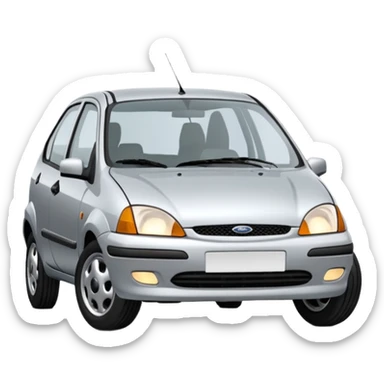 Fod fiesta 4 door hatchback 1998 sticker