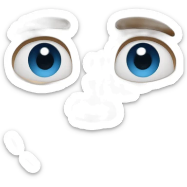 Tom hiddleston blue eyes sticker