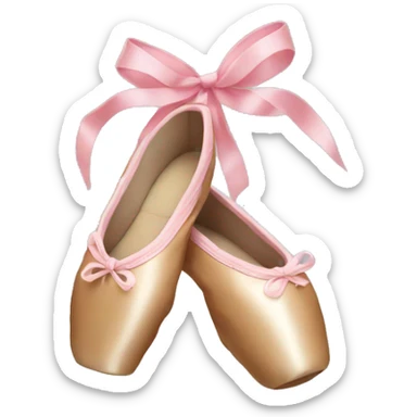 pointe shoes  sticker