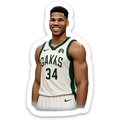 Giannis 34 sticker