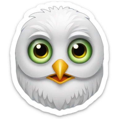 chouette duolingo sticker