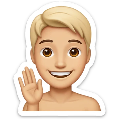 Emoji de orgulloso  sticker