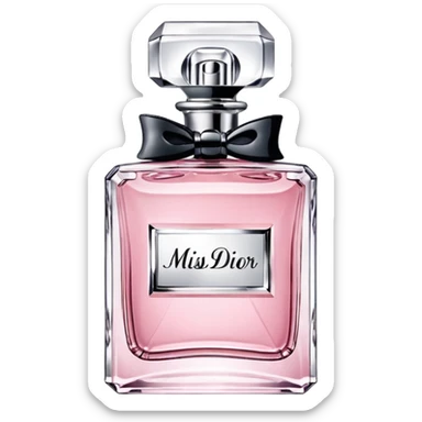 miss Dior perfum sticker