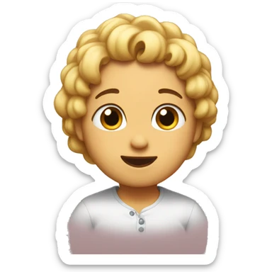 I love you april sticker