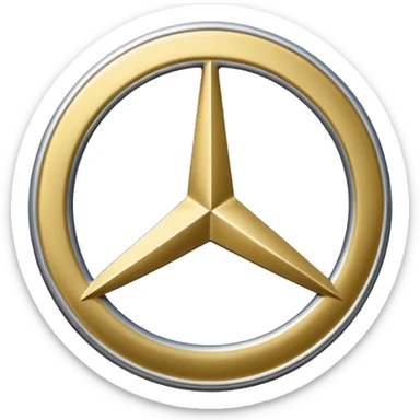 شعار المارسيدس sticker