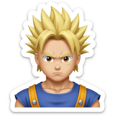 Super Saiyan Trunks sticker