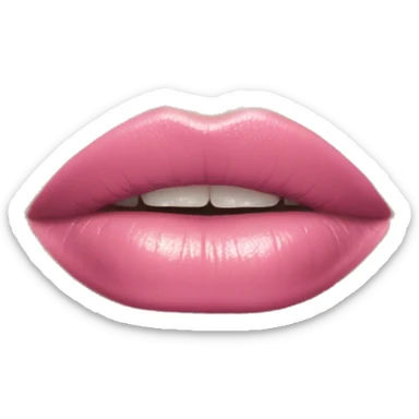Dior Pink lip gloss sticker