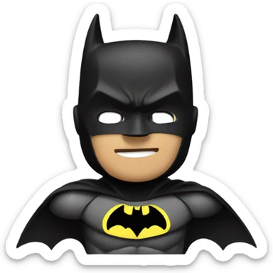 Cute batman sticker