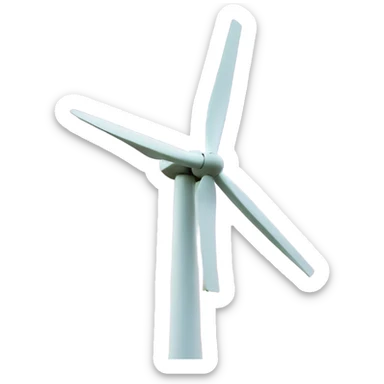 Wind Turbine sticker