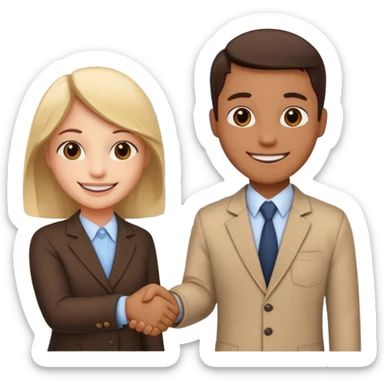 I need you r help creating an aemoji that represent affilaite marketing something that represent commisions dont include coins sticker