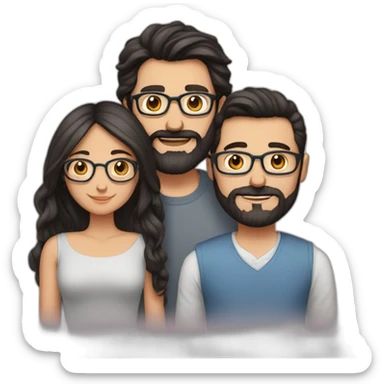 couple-in-love.-she-has-dark-shoulder-length-hair-blue-eyes-wears-glasses.-he-has-square-dark-hair-three-day-beard-wears- sticker