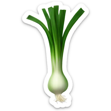 Green onions sticker