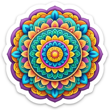 Mandala  sticker