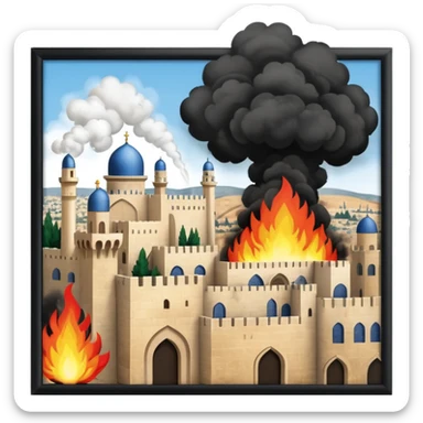 Jerusalem war  sticker