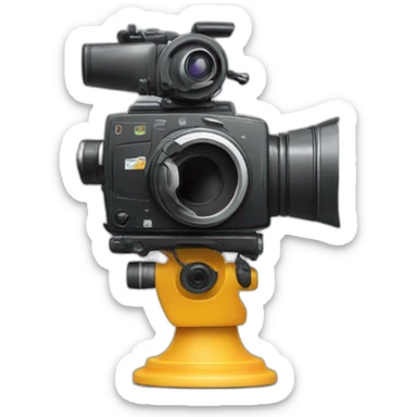 caméra de film sticker