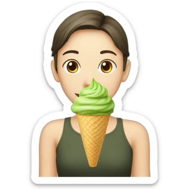 uji_matcha_tea_ice_cream sticker