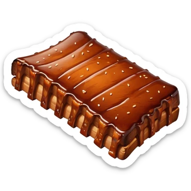 bbq ribs sticker