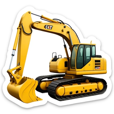 Excavator - Caterpillar 330 (Model Year: 2022) (Iconic colour: Yellow) sticker