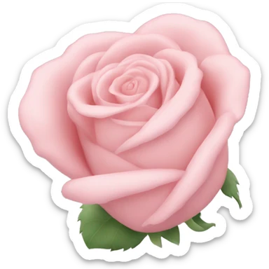 Cœur pastel rose sticker