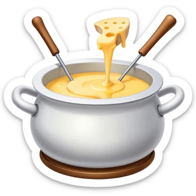 Fondue sticker