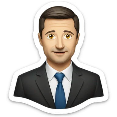 Vladimir Zelensky sticker