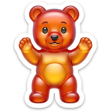 gummy bear sticker