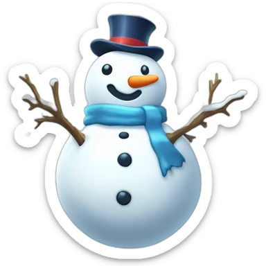 Snowman Badge Medal Epic Mystery Legendary NewYear PokemonTheme Pokeball Snowfall Snowballs sticker