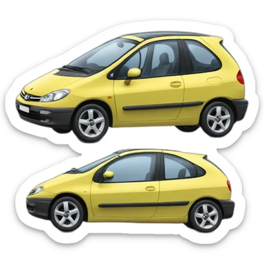 coche xsara picasso sticker