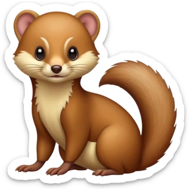 Weasel sticker