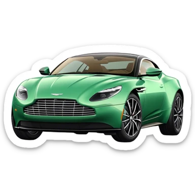 Aston Martin DB11 - Aston Martin (Model Year: 2022) (Iconic colour: Green) sticker