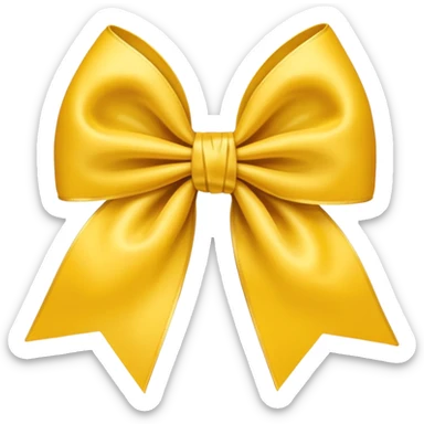 🎀+red=yellow sticker