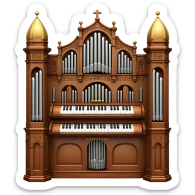 pipe organ sticker