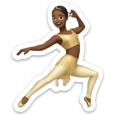 Sapatilha de dança  sticker