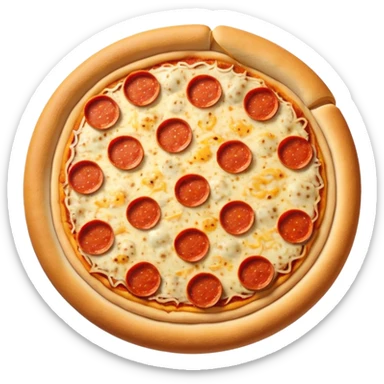 Sausage Pepperoni Extra Cheese Pizza sticker