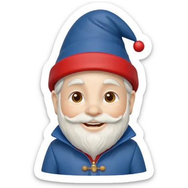 garden gnome sticker