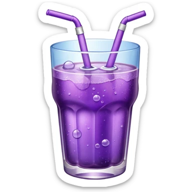 Make a grape soda sticker