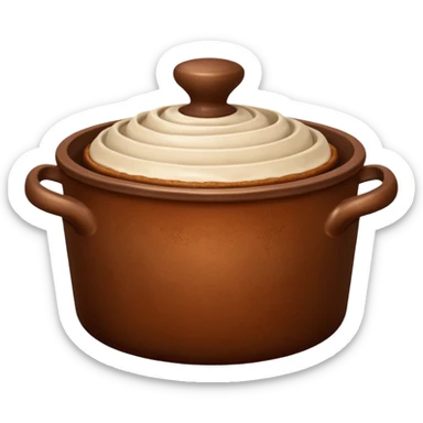 dessert baking pot sticker