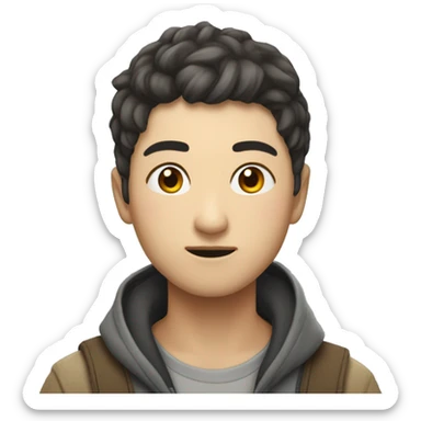 anua 라고 적힌 종이를 들고있는 공 sticker