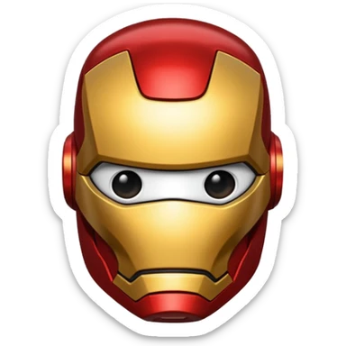 Ironman emoji sticker