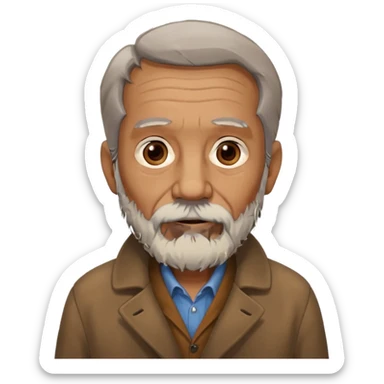 WELL BUILD OLD MAN sticker