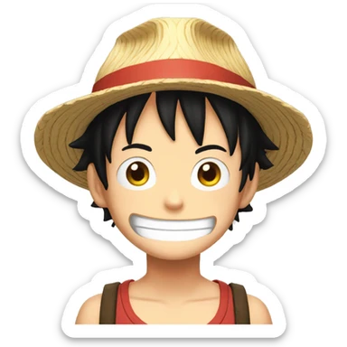 Luffy joy boy sticker