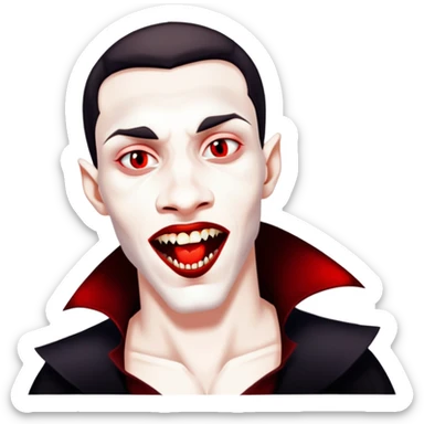 Vampire sticker
