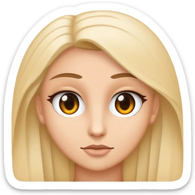 Use this emoji😐 with these eyes😳 sticker