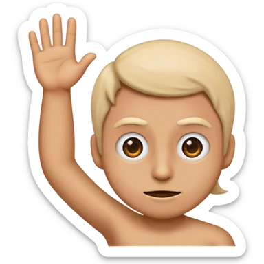 an emoji of someone looking like they are going to do something dastardly sticker