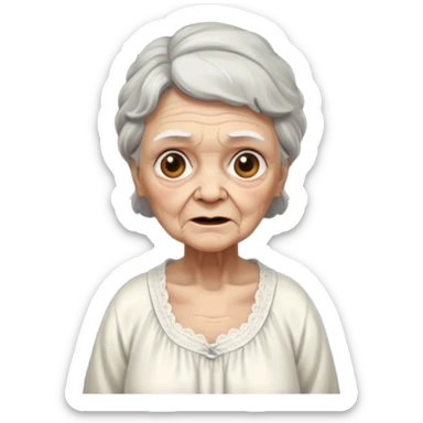 Granny horror game sticker