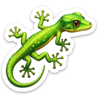 gecko sticker