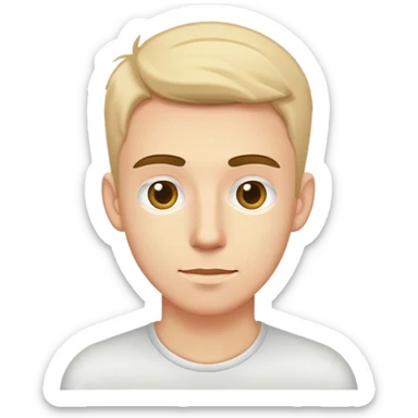 Computer programmer white male skinny Italian Irish sticker