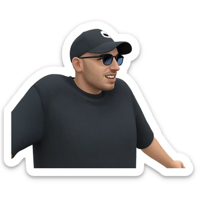 casual day at the ocean sticker