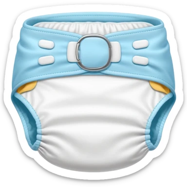 1 diaper very plain sticker