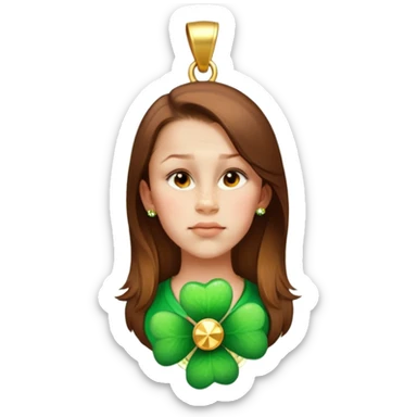 Clover Charm sticker